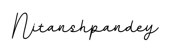 How to make Nitanshpandey name signature. Use BallpointsItalic-DORy9 style for creating short signs online. This is the latest handwritten sign. Nitanshpandey signature style 11 images and pictures png