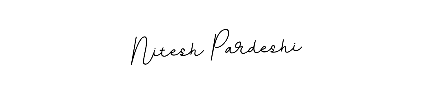 You can use this online signature creator to create a handwritten signature for the name Nitesh Pardeshi. This is the best online autograph maker. Nitesh Pardeshi signature style 11 images and pictures png
