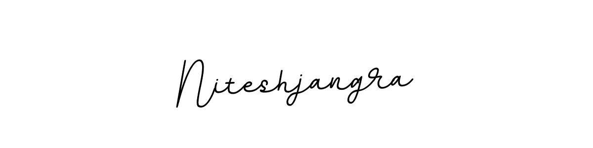 if you are searching for the best signature style for your name Niteshjangra. so please give up your signature search. here we have designed multiple signature styles  using BallpointsItalic-DORy9. Niteshjangra signature style 11 images and pictures png
