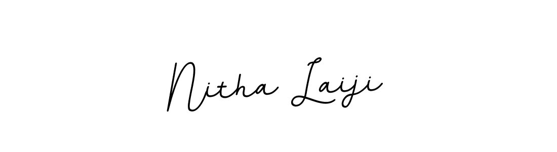 Here are the top 10 professional signature styles for the name Nitha Laiji. These are the best autograph styles you can use for your name. Nitha Laiji signature style 11 images and pictures png