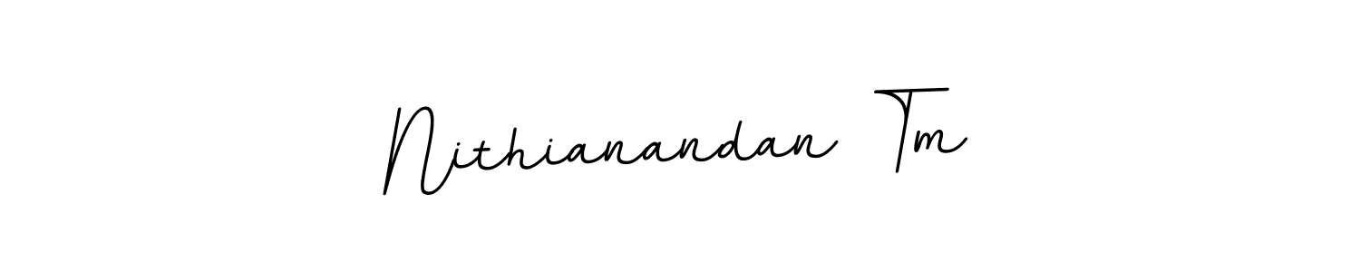 The best way (BallpointsItalic-DORy9) to make a short signature is to pick only two or three words in your name. The name Nithianandan Tm include a total of six letters. For converting this name. Nithianandan Tm signature style 11 images and pictures png