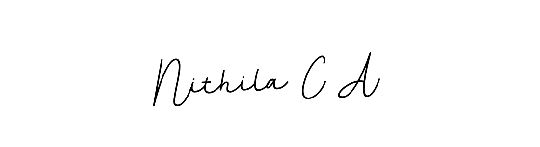 Best and Professional Signature Style for Nithila C A. BallpointsItalic-DORy9 Best Signature Style Collection. Nithila C A signature style 11 images and pictures png