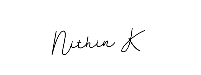 Check out images of Autograph of Nithin K name. Actor Nithin K Signature Style. BallpointsItalic-DORy9 is a professional sign style online. Nithin K signature style 11 images and pictures png