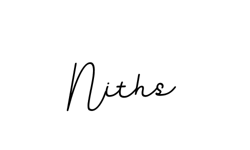 How to Draw Niths signature style? BallpointsItalic-DORy9 is a latest design signature styles for name Niths. Niths signature style 11 images and pictures png