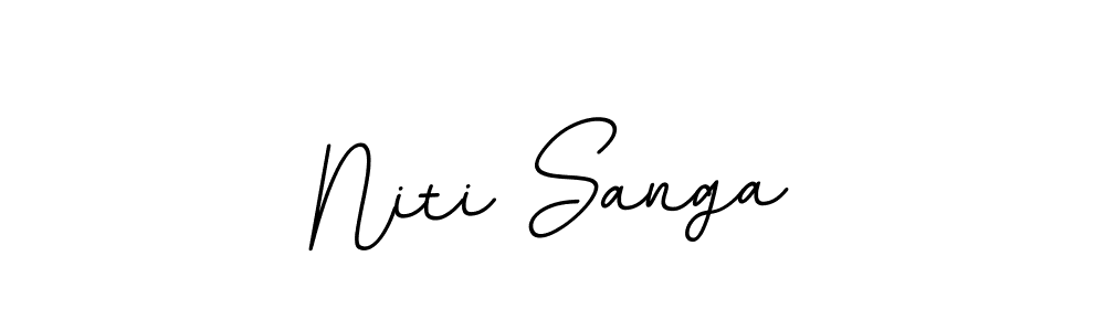 if you are searching for the best signature style for your name Niti Sanga. so please give up your signature search. here we have designed multiple signature styles  using BallpointsItalic-DORy9. Niti Sanga signature style 11 images and pictures png