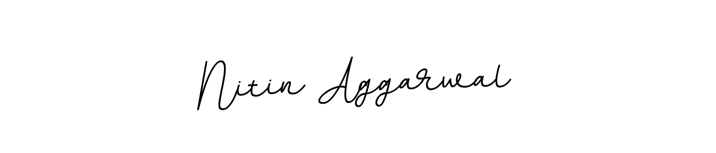 The best way (BallpointsItalic-DORy9) to make a short signature is to pick only two or three words in your name. The name Nitin Aggarwal include a total of six letters. For converting this name. Nitin Aggarwal signature style 11 images and pictures png
