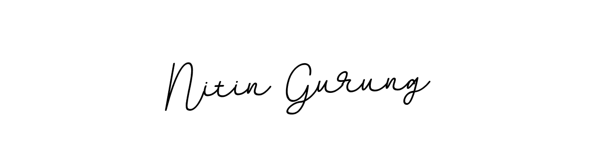 How to Draw Nitin Gurung signature style? BallpointsItalic-DORy9 is a latest design signature styles for name Nitin Gurung. Nitin Gurung signature style 11 images and pictures png