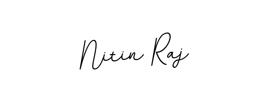 It looks lik you need a new signature style for name Nitin Raj. Design unique handwritten (BallpointsItalic-DORy9) signature with our free signature maker in just a few clicks. Nitin Raj signature style 11 images and pictures png