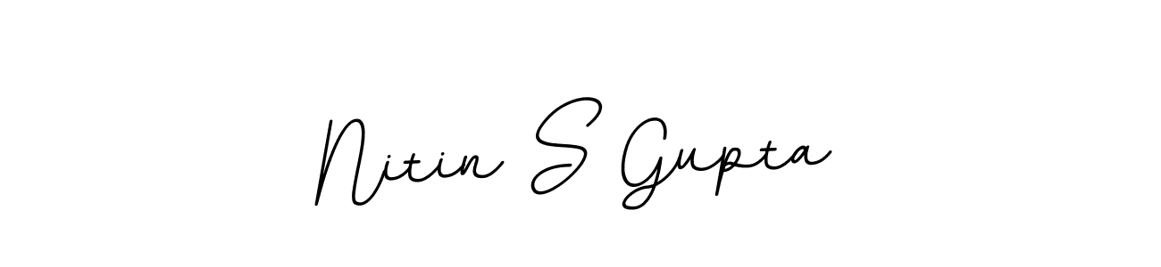 Also we have Nitin S Gupta name is the best signature style. Create professional handwritten signature collection using BallpointsItalic-DORy9 autograph style. Nitin S Gupta signature style 11 images and pictures png