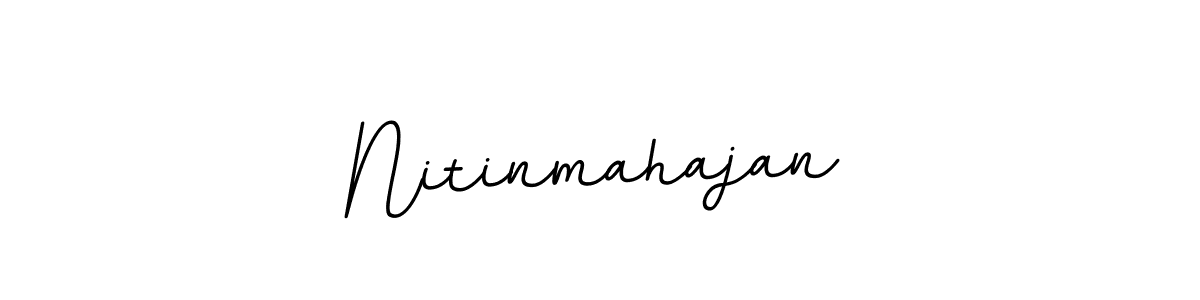 Also we have Nitinmahajan name is the best signature style. Create professional handwritten signature collection using BallpointsItalic-DORy9 autograph style. Nitinmahajan signature style 11 images and pictures png