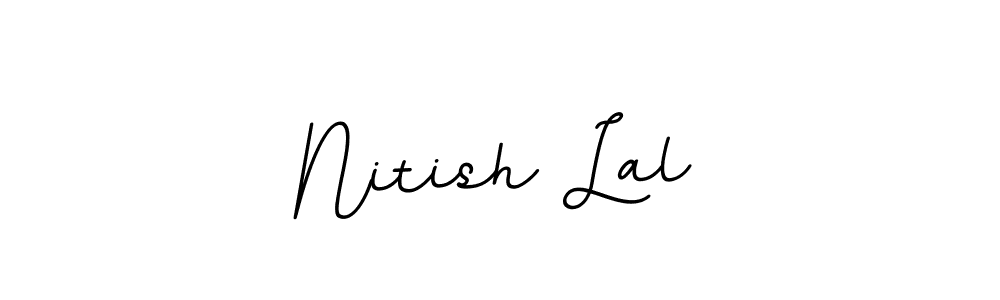 Similarly BallpointsItalic-DORy9 is the best handwritten signature design. Signature creator online .You can use it as an online autograph creator for name Nitish Lal. Nitish Lal signature style 11 images and pictures png