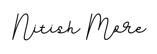Designed for modern professionals: Nitish More name signature crafted with BallpointsItalic-DORy9 script. Ready for digital PDF workflows. Nitish More signature style 11 images and pictures png