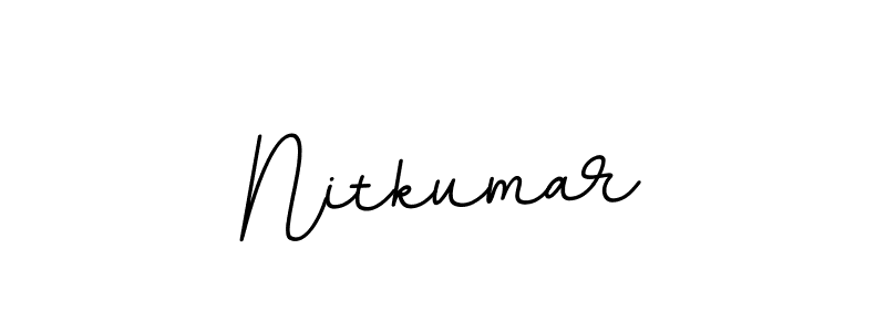 How to Draw Nitkumar signature style? BallpointsItalic-DORy9 is a latest design signature styles for name Nitkumar. Nitkumar signature style 11 images and pictures png