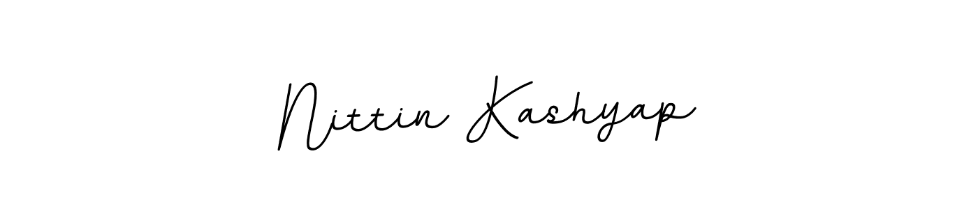 if you are searching for the best signature style for your name Nittin Kashyap. so please give up your signature search. here we have designed multiple signature styles  using BallpointsItalic-DORy9. Nittin Kashyap signature style 11 images and pictures png