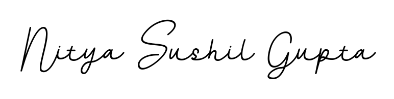 Make a beautiful signature design for name Nitya Sushil Gupta. Use this online signature maker to create a handwritten signature for free. Nitya Sushil Gupta signature style 11 images and pictures png