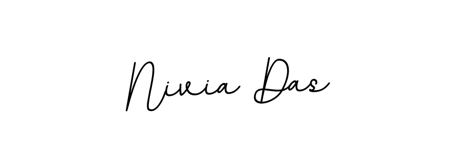 How to make Nivia Das name signature. Use BallpointsItalic-DORy9 style for creating short signs online. This is the latest handwritten sign. Nivia Das signature style 11 images and pictures png