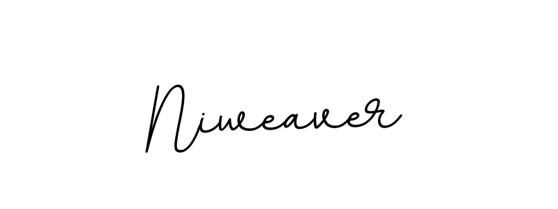 Niweaver stylish signature style. Best Handwritten Sign (BallpointsItalic-DORy9) for my name. Handwritten Signature Collection Ideas for my name Niweaver. Niweaver signature style 11 images and pictures png