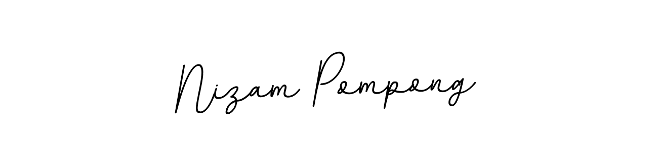 Also we have Nizam Pompong name is the best signature style. Create professional handwritten signature collection using BallpointsItalic-DORy9 autograph style. Nizam Pompong signature style 11 images and pictures png