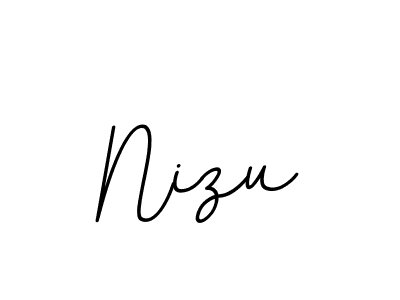 You should practise on your own different ways (BallpointsItalic-DORy9) to write your name (Nizu) in signature. don't let someone else do it for you. Nizu signature style 11 images and pictures png