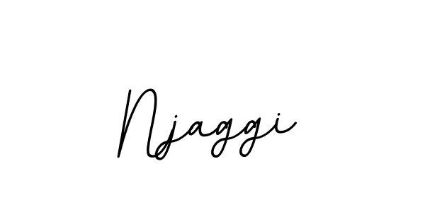 Create a beautiful signature design for name Njaggi. With this signature (BallpointsItalic-DORy9) fonts, you can make a handwritten signature for free. Njaggi signature style 11 images and pictures png