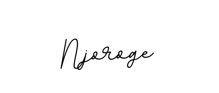 How to make Njoroge name signature. Use BallpointsItalic-DORy9 style for creating short signs online. This is the latest handwritten sign. Njoroge signature style 11 images and pictures png