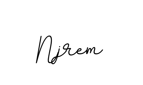 How to make Njrem signature? BallpointsItalic-DORy9 is a professional autograph style. Create handwritten signature for Njrem name. Njrem signature style 11 images and pictures png