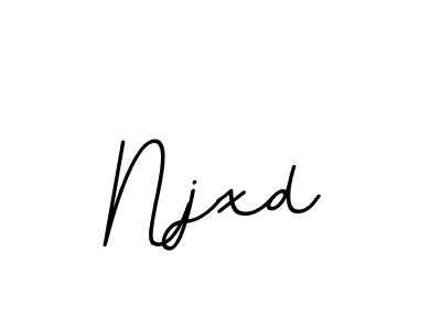 Create a beautiful signature design for name Njxd. With this signature (BallpointsItalic-DORy9) fonts, you can make a handwritten signature for free. Njxd signature style 11 images and pictures png