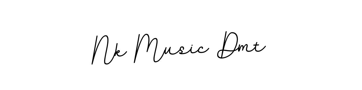 Nk Music Dmt stylish signature style. Best Handwritten Sign (BallpointsItalic-DORy9) for my name. Handwritten Signature Collection Ideas for my name Nk Music Dmt. Nk Music Dmt signature style 11 images and pictures png