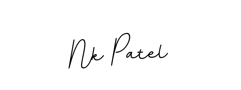 You should practise on your own different ways (BallpointsItalic-DORy9) to write your name (Nk Patel) in signature. don't let someone else do it for you. Nk Patel signature style 11 images and pictures png