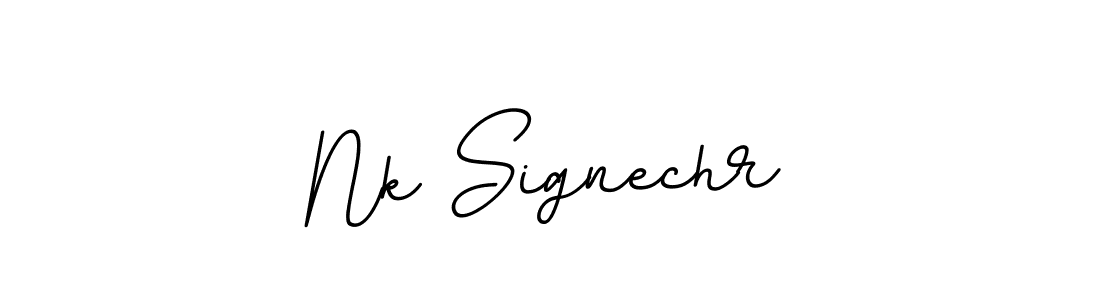 This is the best signature style for the Nk Signechr name. Also you like these signature font (BallpointsItalic-DORy9). Mix name signature. Nk Signechr signature style 11 images and pictures png