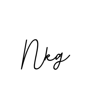 How to make Nkg signature? BallpointsItalic-DORy9 is a professional autograph style. Create handwritten signature for Nkg name. Nkg signature style 11 images and pictures png