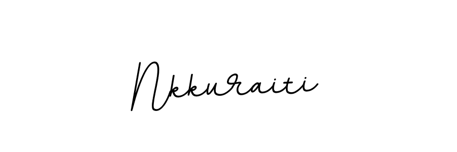 Make a beautiful signature design for name Nkkuraiti. With this signature (BallpointsItalic-DORy9) style, you can create a handwritten signature for free. Nkkuraiti signature style 11 images and pictures png