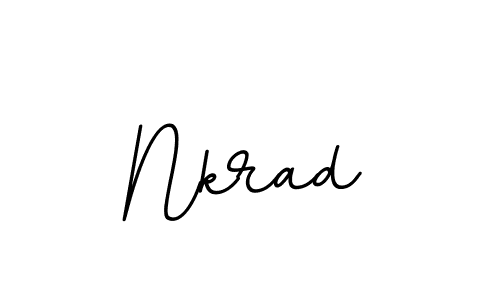 Nkrad stylish signature style. Best Handwritten Sign (BallpointsItalic-DORy9) for my name. Handwritten Signature Collection Ideas for my name Nkrad. Nkrad signature style 11 images and pictures png