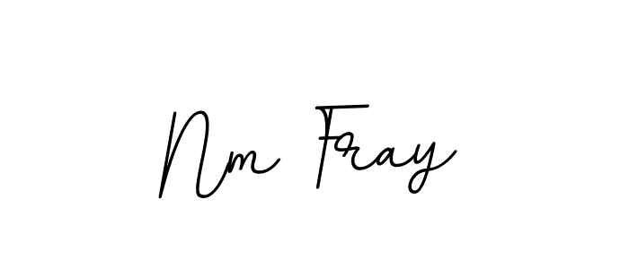 The best way (BallpointsItalic-DORy9) to make a short signature is to pick only two or three words in your name. The name Nm Fray include a total of six letters. For converting this name. Nm Fray signature style 11 images and pictures png