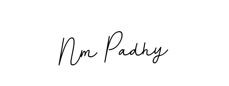 BallpointsItalic-DORy9 is a professional signature style that is perfect for those who want to add a touch of class to their signature. It is also a great choice for those who want to make their signature more unique. Get Nm Padhy name to fancy signature for free. Nm Padhy signature style 11 images and pictures png