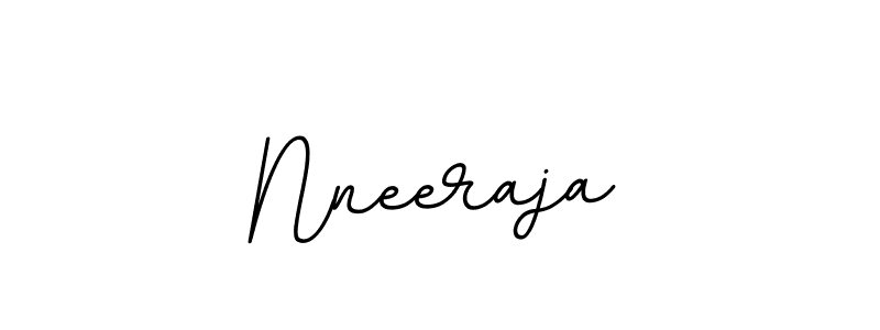 Make a beautiful signature design for name Nneeraja. With this signature (BallpointsItalic-DORy9) style, you can create a handwritten signature for free. Nneeraja signature style 11 images and pictures png