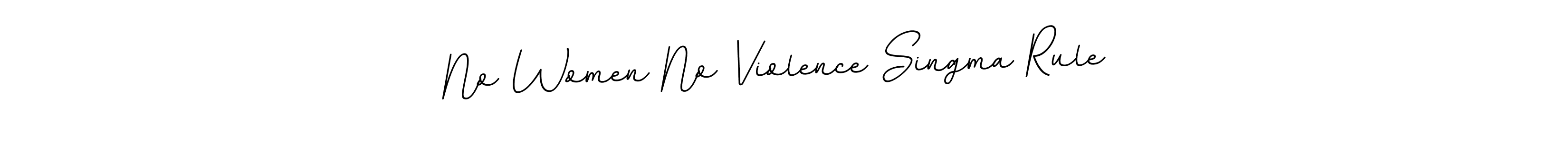 Use a signature maker to create a handwritten signature online. With this signature software, you can design (BallpointsItalic-DORy9) your own signature for name No Women No Violence Singma Rule . No Women No Violence Singma Rule  signature style 11 images and pictures png