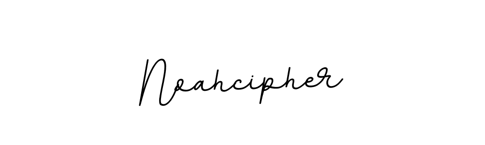 Make a beautiful signature design for name Noahcipher. With this signature (BallpointsItalic-DORy9) style, you can create a handwritten signature for free. Noahcipher signature style 11 images and pictures png