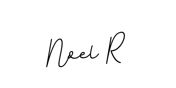 Use a signature maker to create a handwritten signature online. With this signature software, you can design (BallpointsItalic-DORy9) your own signature for name Noel R. Noel R signature style 11 images and pictures png