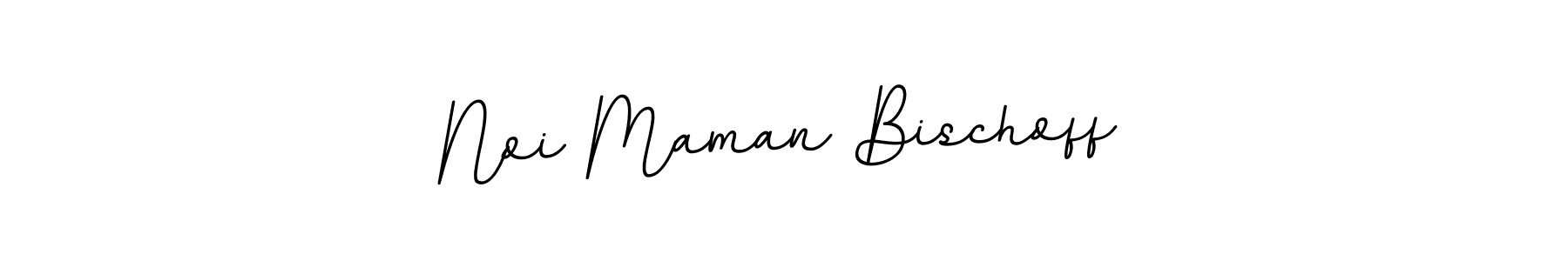 How to make Noi Maman Bischoff name signature. Use BallpointsItalic-DORy9 style for creating short signs online. This is the latest handwritten sign. Noi Maman Bischoff signature style 11 images and pictures png