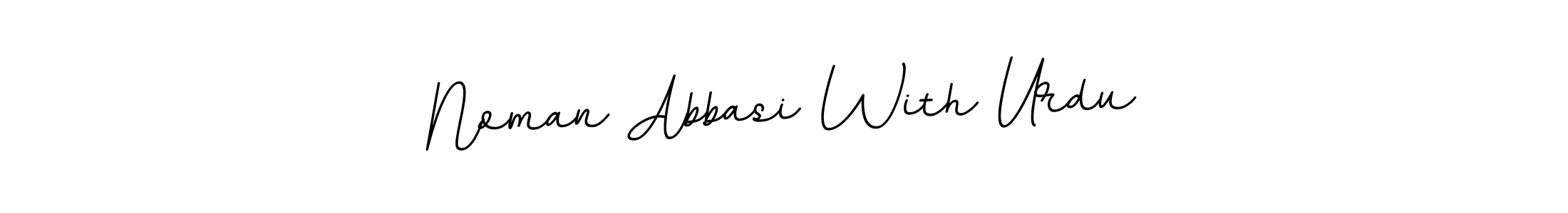 Create a beautiful signature design for name Noman Abbasi With Urdu. With this signature (BallpointsItalic-DORy9) fonts, you can make a handwritten signature for free. Noman Abbasi With Urdu signature style 11 images and pictures png