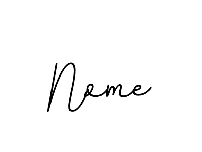 Design your own signature with our free online signature maker. With this signature software, you can create a handwritten (BallpointsItalic-DORy9) signature for name Nome. Nome signature style 11 images and pictures png