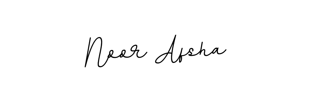 Use a signature maker to create a handwritten signature online. With this signature software, you can design (BallpointsItalic-DORy9) your own signature for name Noor Afsha. Noor Afsha signature style 11 images and pictures png