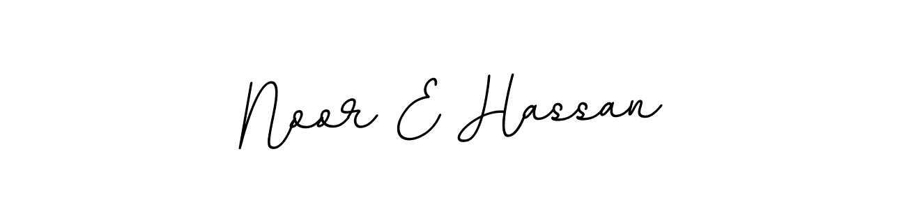 Create a beautiful signature design for name Noor E Hassan. With this signature (BallpointsItalic-DORy9) fonts, you can make a handwritten signature for free. Noor E Hassan signature style 11 images and pictures png
