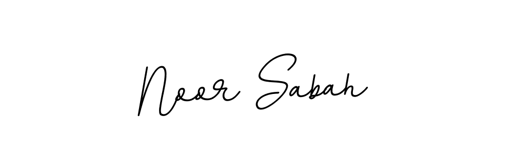 It looks lik you need a new signature style for name Noor Sabah. Design unique handwritten (BallpointsItalic-DORy9) signature with our free signature maker in just a few clicks. Noor Sabah signature style 11 images and pictures png