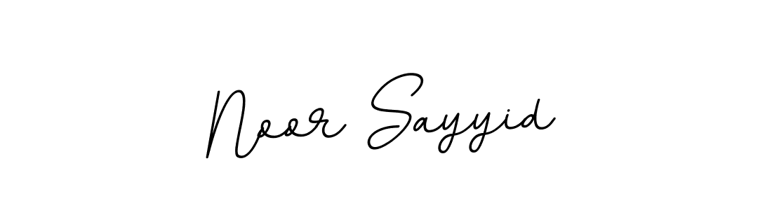 BallpointsItalic-DORy9 is a professional signature style that is perfect for those who want to add a touch of class to their signature. It is also a great choice for those who want to make their signature more unique. Get Noor Sayyid name to fancy signature for free. Noor Sayyid signature style 11 images and pictures png