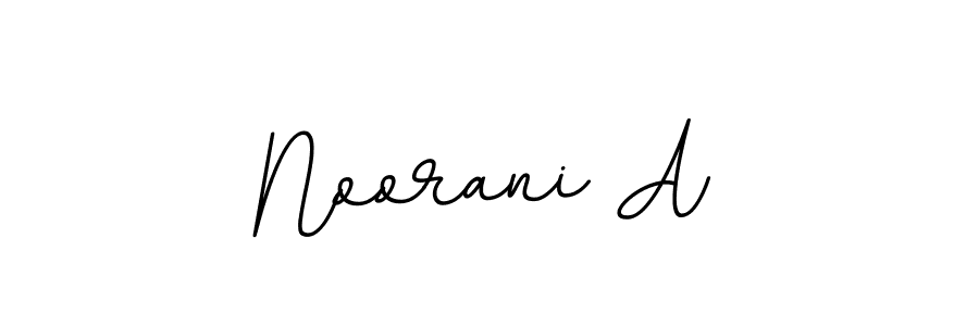 You should practise on your own different ways (BallpointsItalic-DORy9) to write your name (Noorani A) in signature. don't let someone else do it for you. Noorani A signature style 11 images and pictures png