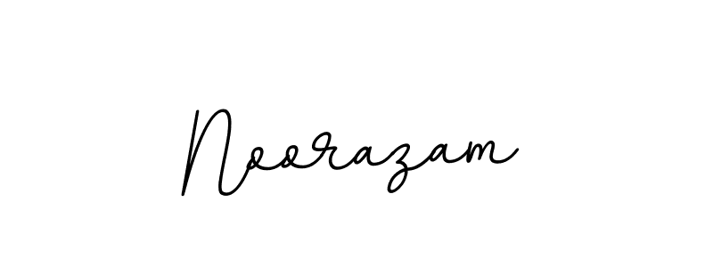 Make a beautiful signature design for name Noorazam. With this signature (BallpointsItalic-DORy9) style, you can create a handwritten signature for free. Noorazam signature style 11 images and pictures png