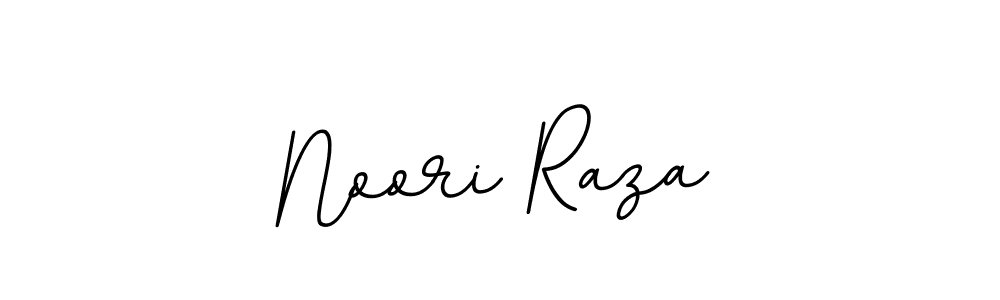 Make a beautiful signature design for name Noori Raza. With this signature (BallpointsItalic-DORy9) style, you can create a handwritten signature for free. Noori Raza signature style 11 images and pictures png