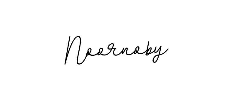 Use a signature maker to create a handwritten signature online. With this signature software, you can design (BallpointsItalic-DORy9) your own signature for name Noornoby. Noornoby signature style 11 images and pictures png